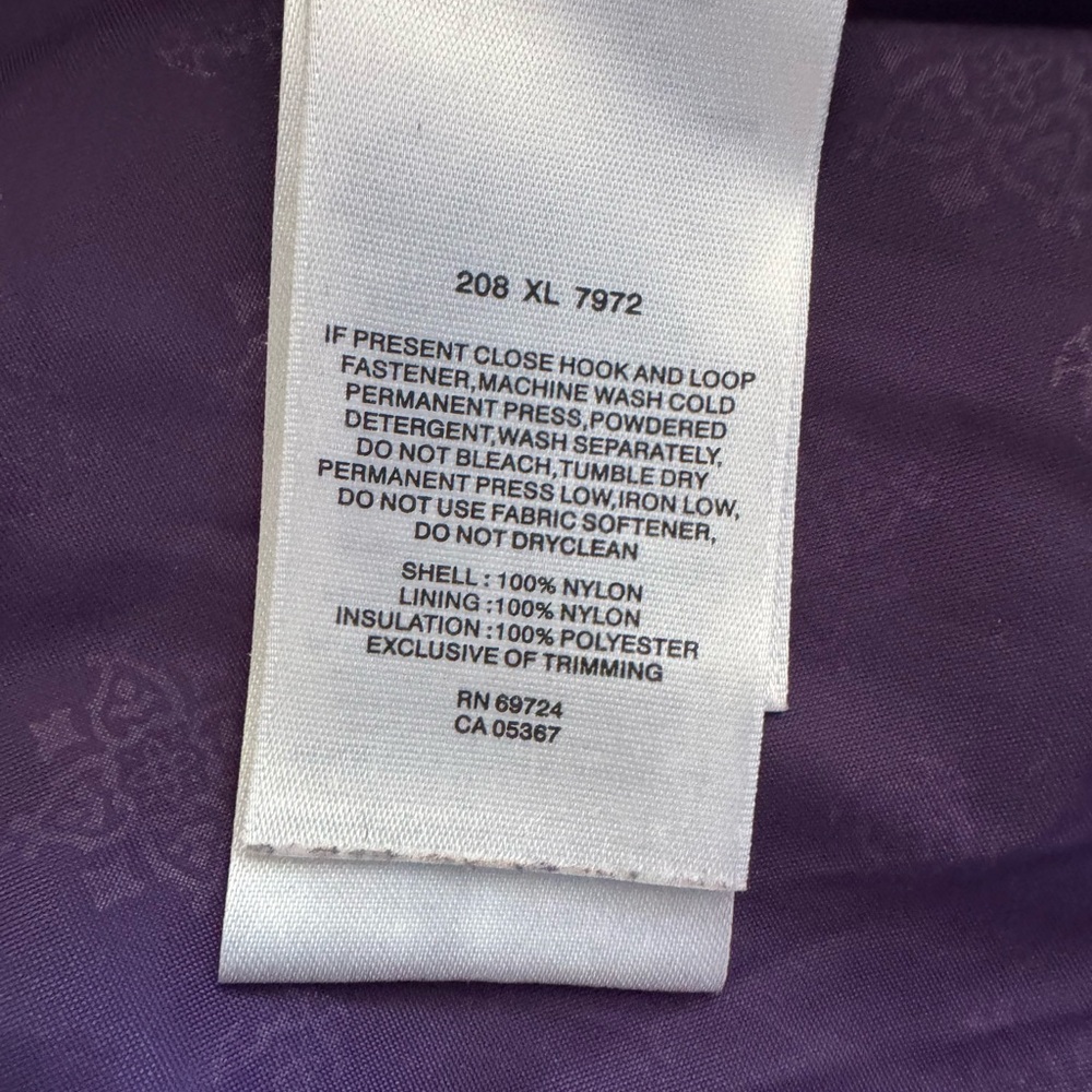 New Columbia Interchange Waterproof Ski Jacket Outdoor Insulated Snow Purple XL - Picture 12 of 12